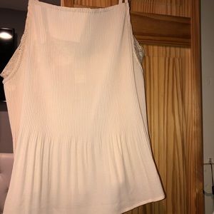 Beige Esley Fun+flirty Spaghetti strap Tanktop